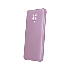 Metallic case for Xiaomi Redmi Note 9s / 9 Pro / 9 Pro Max pink cena un informācija | Telefonu vāciņi, maciņi | 220.lv