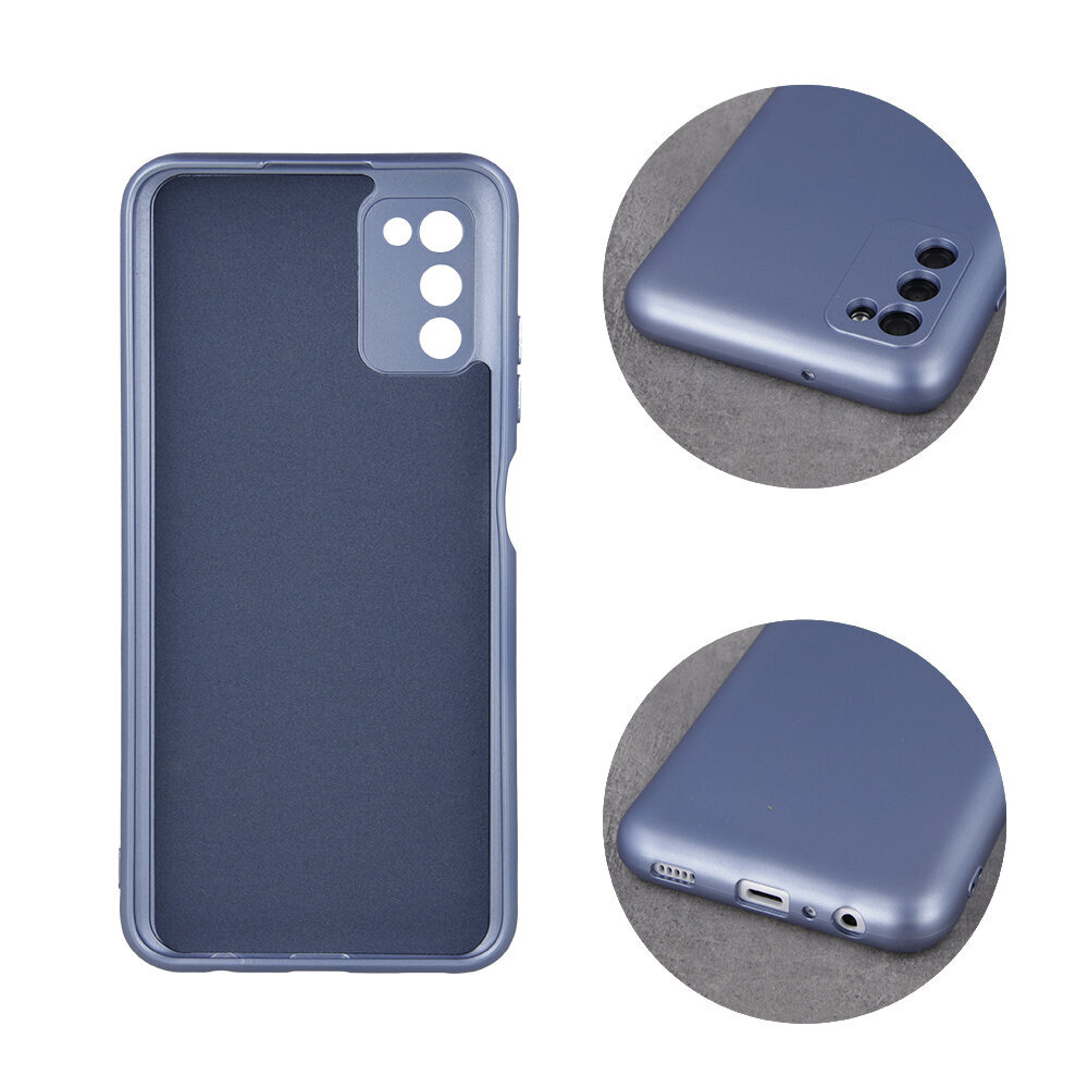 Metallic case for Motorola Moto G31 4G / G41 4G light blue цена и информация | Telefonu vāciņi, maciņi | 220.lv