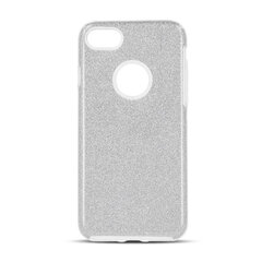 Glitter 3in1 case for Motorola Moto E20 4G silver цена и информация | Чехлы для телефонов | 220.lv