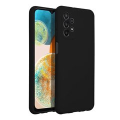 Silicon case for Samsung Galaxy A23 5G black cena un informācija | Telefonu vāciņi, maciņi | 220.lv