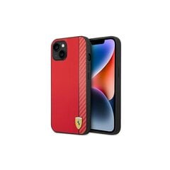 Ferrari case for iPhone 14 Pro Max 6,7&quot; FEHCP14XAXRE red HC PU Carbon цена и информация | Чехлы для телефонов | 220.lv