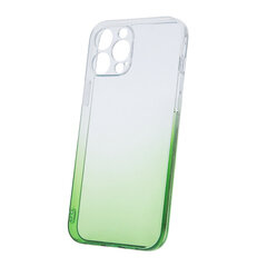 Gradient 2 mm case for iPhone 13 Pro 6,1&quot; green цена и информация | Чехлы для телефонов | 220.lv