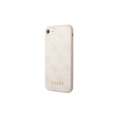 Guess case for iPhone 7 / 8 / SE 2020 / 2022 GUHCI8G4GFPI hardcase PU 4G Classic pink cena un informācija | Telefonu vāciņi, maciņi | 220.lv