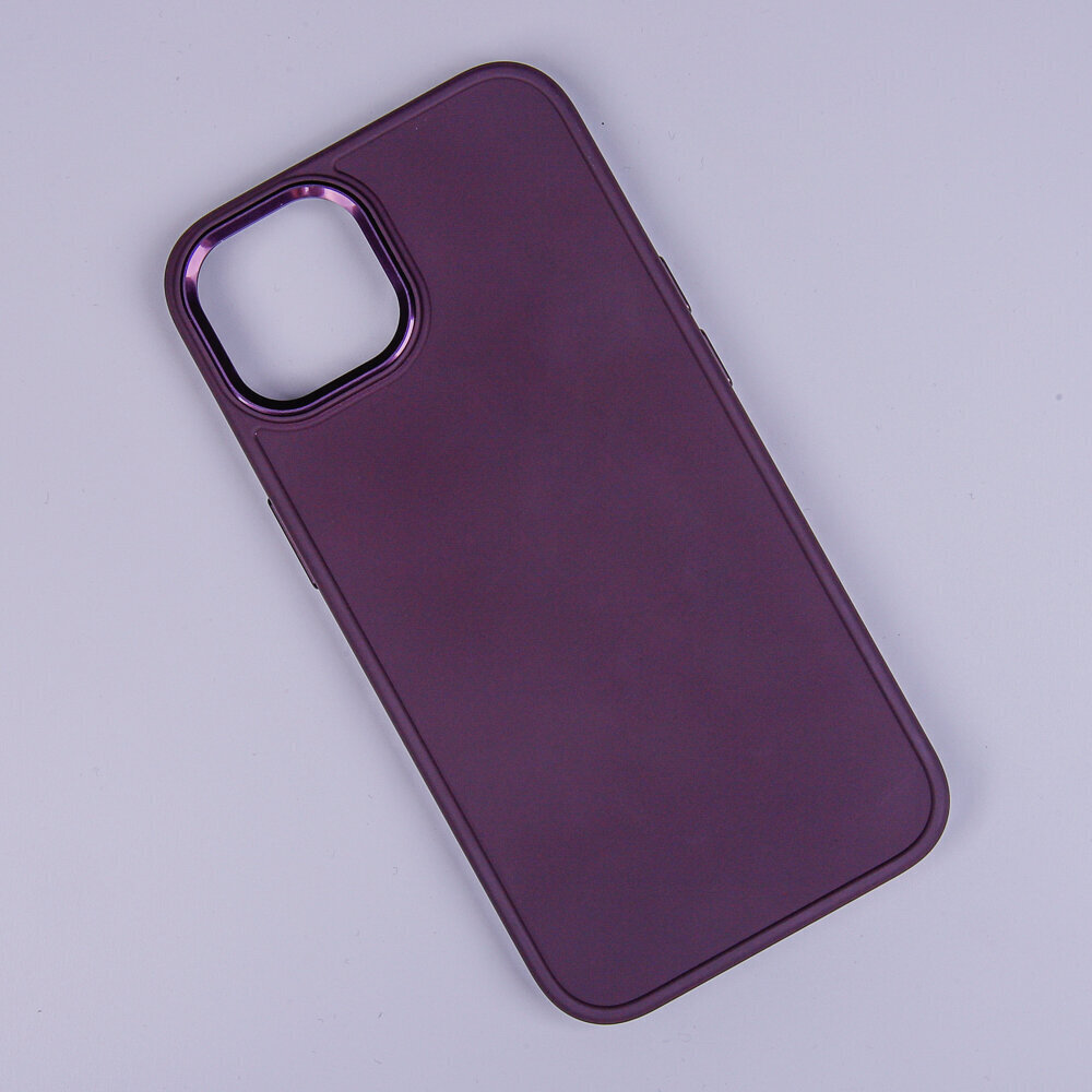 Satin case for iPhone 13 Pro Max 6,7&quot; burgundy cena un informācija | Telefonu vāciņi, maciņi | 220.lv