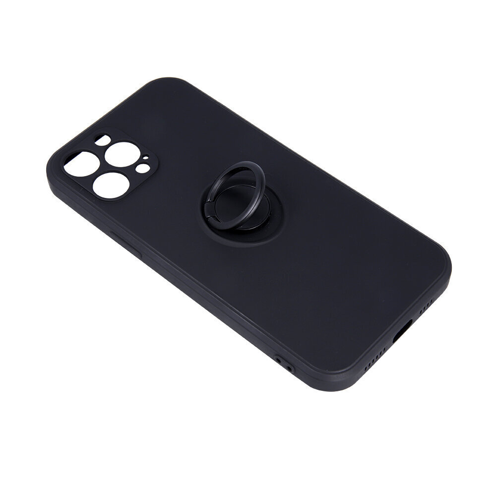 Finger Grip case for Xiaomi Redmi Note 8T black cena un informācija | Telefonu vāciņi, maciņi | 220.lv