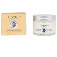 L´occitane Shea Butter 25% Ultra Rich Face Cream, 50 мл цена и информация | Кремы для лица | 220.lv