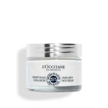 L´occitane Shea Butter 25% Ultra Rich Face Cream - Sejas krēms, 50 ml cena un informācija | Sejas krēmi | 220.lv