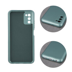 Metallic case for iPhone 14 Plus 6,7&quot; green cena un informācija | Telefonu vāciņi, maciņi | 220.lv