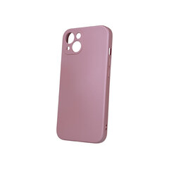 Metallic case for iPhone 13 6,1&quot; pink cena un informācija | Telefonu vāciņi, maciņi | 220.lv