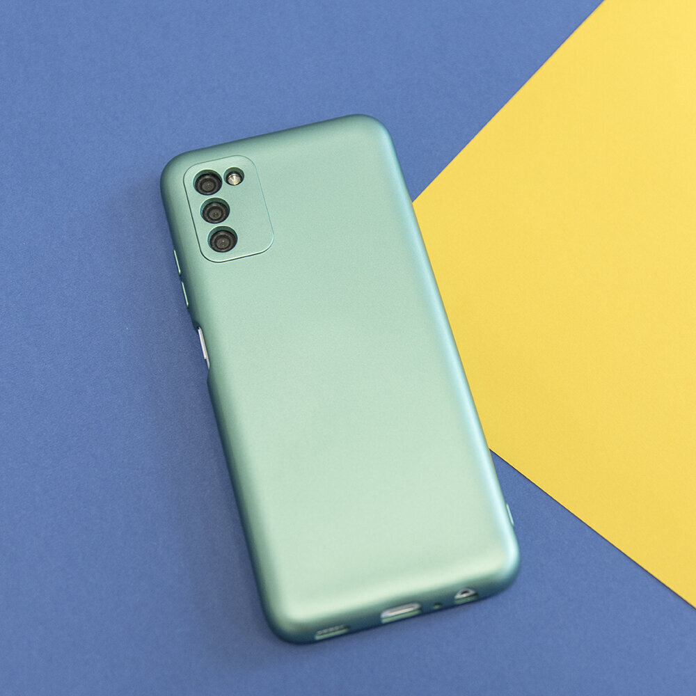 Metallic case for Xiaomi Poco X3 / X3 NFC / X3 Pro green cena un informācija | Telefonu vāciņi, maciņi | 220.lv