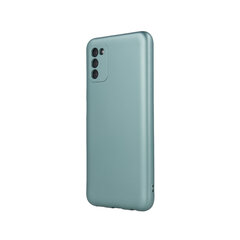 Metallic case for Xiaomi Poco X3 / X3 NFC / X3 Pro green cena un informācija | Telefonu vāciņi, maciņi | 220.lv