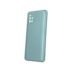 Metallic case for Samsung Galaxy A51 green cena un informācija | Telefonu vāciņi, maciņi | 220.lv