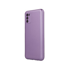 Metallic case for iPhone 7 / 8 / SE 2020 / SE 2022 violet cena un informācija | Telefonu vāciņi, maciņi | 220.lv