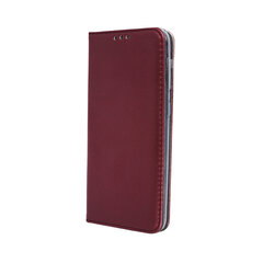 Smart Magnetic case for Honor 50 Lite burgundy цена и информация | Чехлы для телефонов | 220.lv