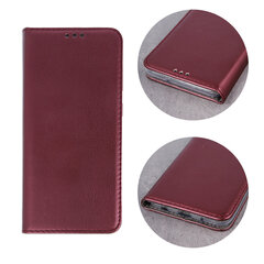 Smart Magnetic case for Samsung Galaxy M33 5G burgundy cena un informācija | Telefonu vāciņi, maciņi | 220.lv