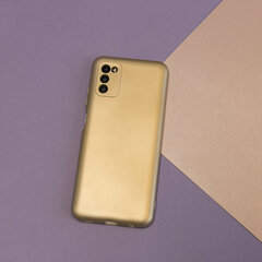 Metallic case for Samsung Galaxy M53 5G gold цена и информация | Чехлы для телефонов | 220.lv