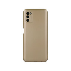 Metallic case for Xiaomi Redmi 10c 4G gold цена и информация | Чехлы для телефонов | 220.lv