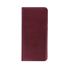 Smart Magnetic case for Honor 50 / Huawei Nova 9 burgundy cena un informācija | Telefonu vāciņi, maciņi | 220.lv