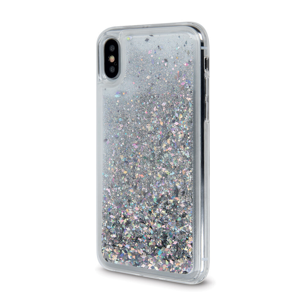 Liquid Sparkle TPU case for Samsung Galaxy A22 5G silver cena un informācija | Telefonu vāciņi, maciņi | 220.lv