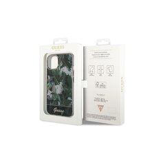 Guess case for iPhone 14 6,1&quot; GUHCP14SHGJGHA green hardcase Jungle Collection цена и информация | Чехлы для телефонов | 220.lv