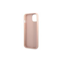 Guess case for iPhone 14 Pro Max 6,7&quot; GUHCP14XPSATLP pink HC Saffiano PU Triangle cena un informācija | Telefonu vāciņi, maciņi | 220.lv