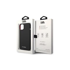 Karl Lagerfeld case for iPhone 14 Plus 6,7&quot; KLHMP14MSLMP1K black HC Magsafe Silicone Plaque цена и информация | Чехлы для телефонов | 220.lv