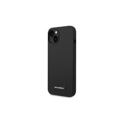Karl Lagerfeld case for iPhone 14 Plus 6,7&quot; KLHMP14MSLMP1K black HC Magsafe Silicone Plaque цена и информация | Чехлы для телефонов | 220.lv