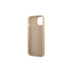 Guess case for iPhone 14 Pro 6,1&quot; GUHCP14LPSATLE beige HC Saffiano PU Triangle цена и информация | Чехлы для телефонов | 220.lv