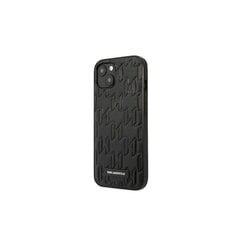 Karl Lagerfeld case for iPhone 13 Mini KLHCP13SMNMP1K black hard case Monogram and plaque цена и информация | Чехлы для телефонов | 220.lv