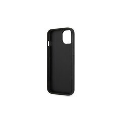 Karl Lagerfeld case for iPhone 13 Mini KLHCP13SMNMP1K black hard case Monogram and plaque cena un informācija | Telefonu vāciņi, maciņi | 220.lv