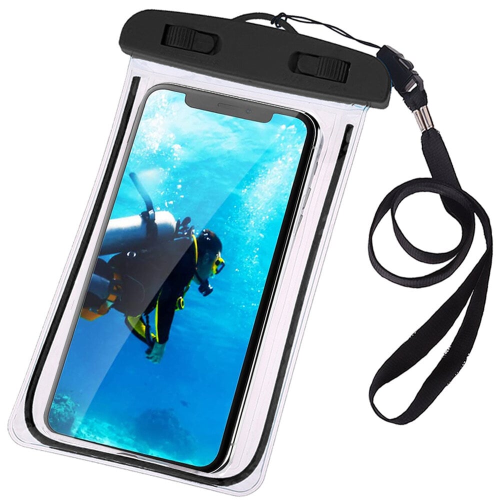 Ūdensnecaurlaidīgs telefona maciņš - ūdensizturīgs sargs цена и информация | Telefonu vāciņi, maciņi | 220.lv