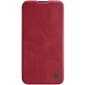 Nillkin Qin Book PRO Case for Apple iPhone 14 Pro Red cena un informācija | Telefonu vāciņi, maciņi | 220.lv