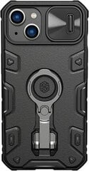 Nillkin Case CamShield Armor Pro tālrunim iPhone 14 Plus (melns) cena un informācija | Telefonu vāciņi, maciņi | 220.lv