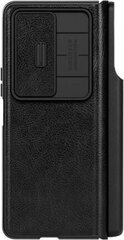 Nillkin Qin Leather Pro maciņš priekš SAMSUNG Z Fold 4 5G (melns) цена и информация | Чехлы для телефонов | 220.lv