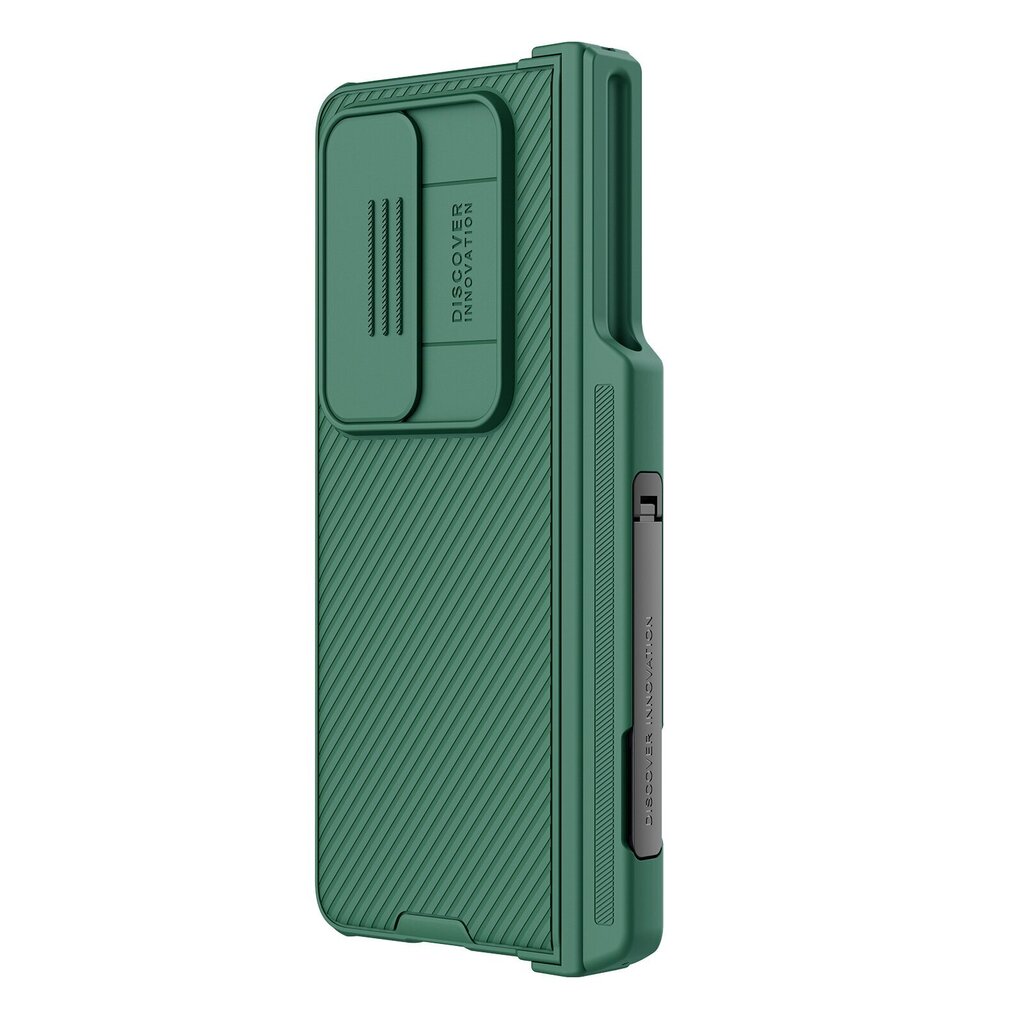 Nillkin CamShield PRO Slot+Stand Hard Case for Samsung Galaxy Z Fold 4 5G Deep Green cena un informācija | Telefonu vāciņi, maciņi | 220.lv