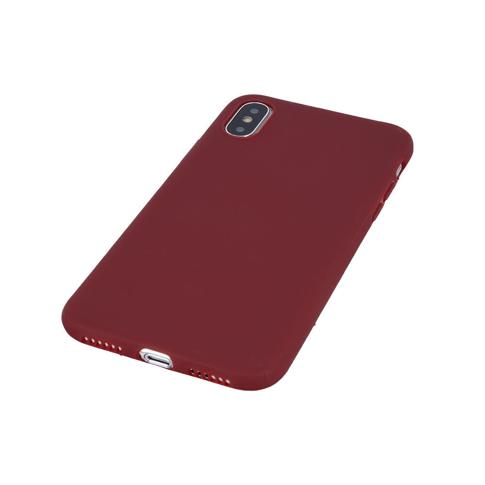 Matt TPU case for Xiaomi Mi 11 Pro burgundy cena un informācija | Telefonu vāciņi, maciņi | 220.lv