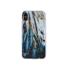 Gold Glam case for iPhone 12 / 12 Pro 6,1&quot; feathers цена и информация | Чехлы для телефонов | 220.lv