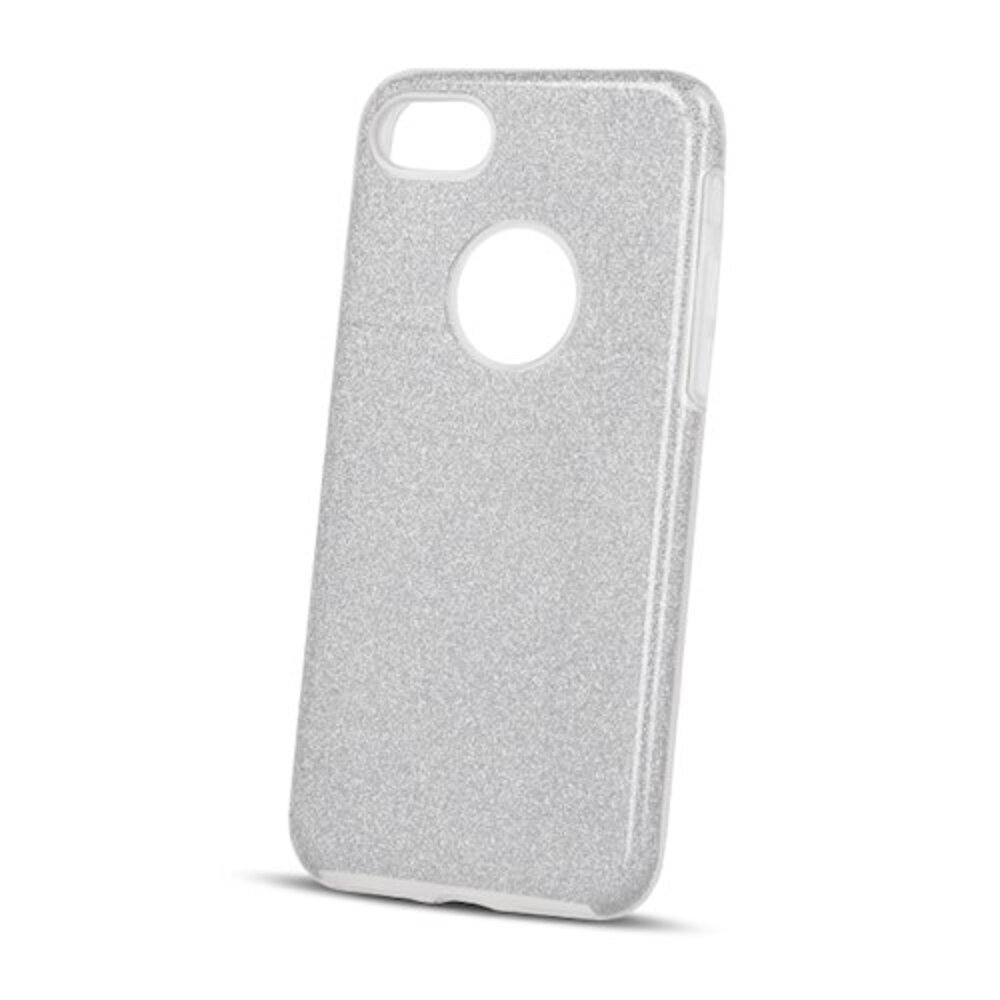 Glitter 3in1 case for Xiaomi Redmi Note 10 5G / Poco M3 Pro / M3 Pro 5G silver cena un informācija | Telefonu vāciņi, maciņi | 220.lv