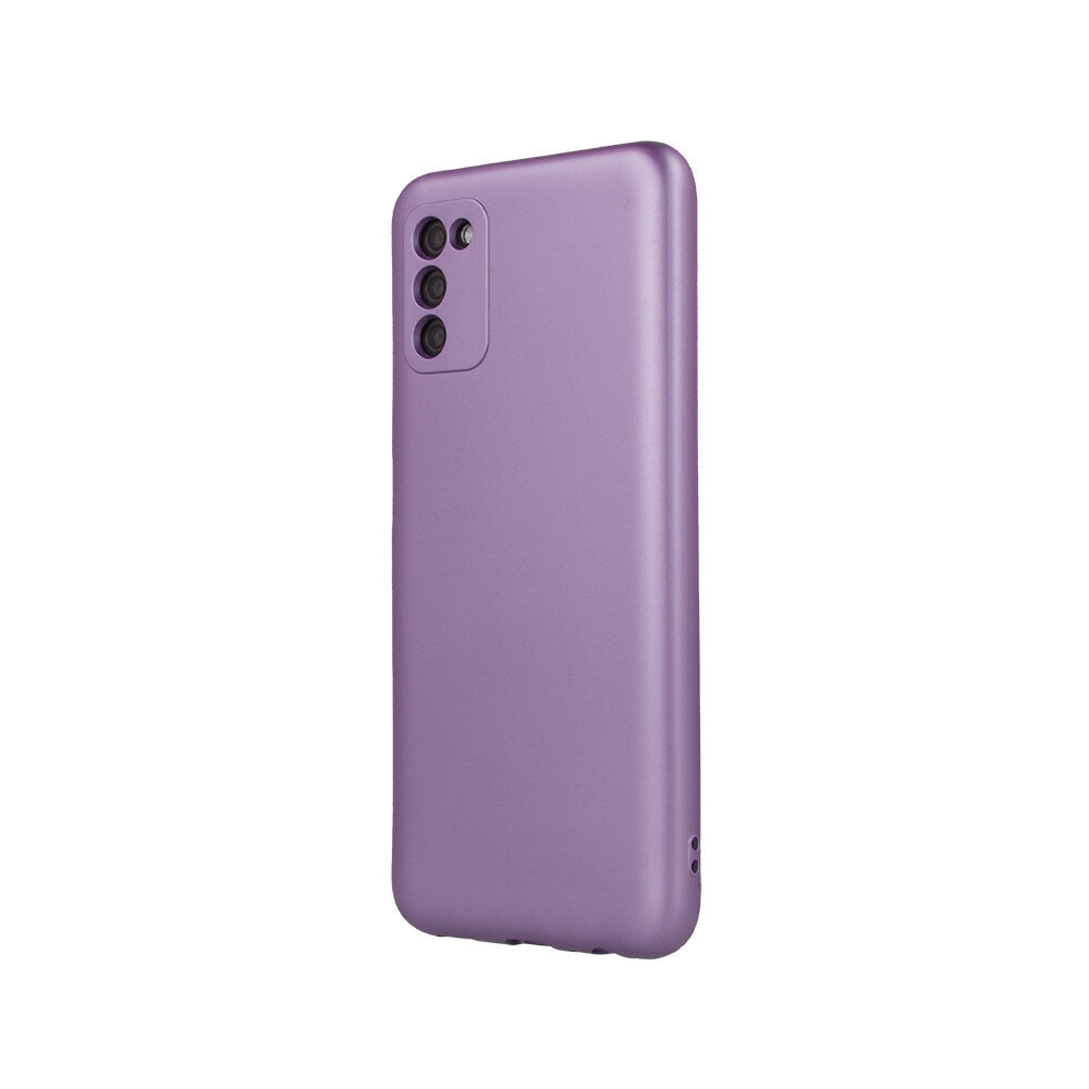 Metallic case for Xiaomi Poco X3 / X3 NFC / X3 Pro violet цена | 220.lv