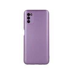 Metallic case for Samsung Galaxy S21 FE violet cena un informācija | Telefonu vāciņi, maciņi | 220.lv