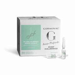 Sejas serums Hialuronskābe Germinal 30 x 1 ml Ampulas cena un informācija | Serumi sejai, eļļas | 220.lv