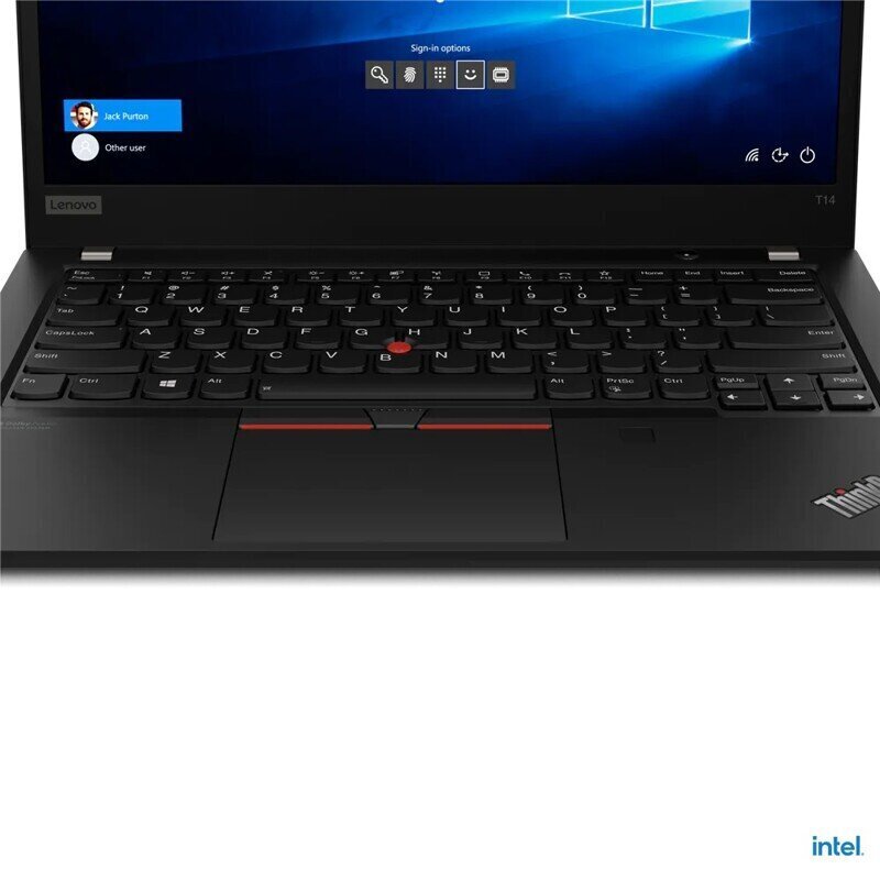 Lenovo ThinkPad T14 (Gen 2), 14", IPS, FHD, i7-1165G7, 16 GB, SSD 512 GB, Intel Iris Xe grafika, Windows 11 Pro, ENG, melns cena un informācija | Portatīvie datori | 220.lv