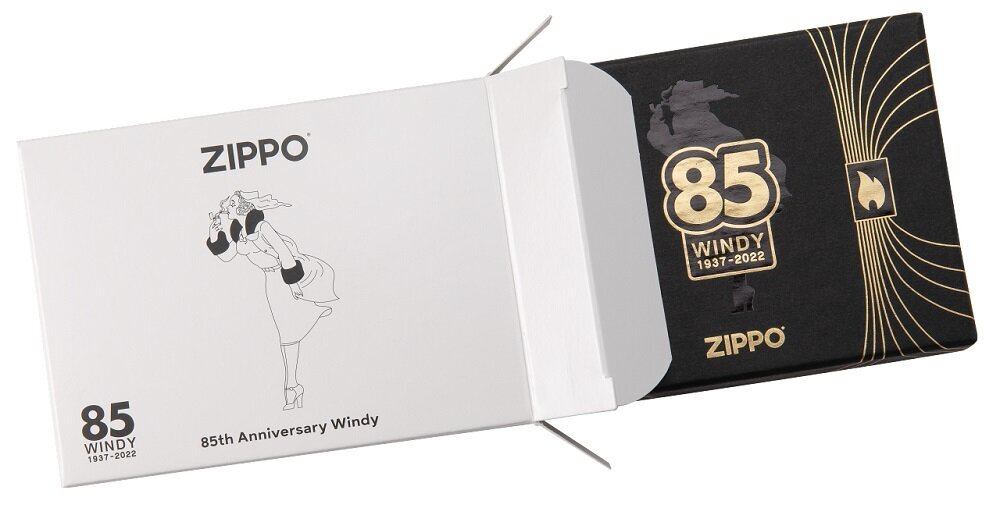 Zippo šķiltavas 48413 Windy 85th Anniversary Collectible Armor® цена и информация | Šķiltavas un aksesuāri | 220.lv