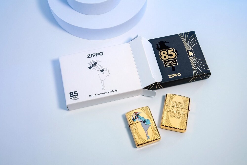 Zippo šķiltavas 48413 Windy 85th Anniversary Collectible Armor® цена и информация | Šķiltavas un aksesuāri | 220.lv