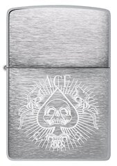 Zippo šķiltavas 48500 Spade Skull Design cena un informācija | Šķiltavas un aksesuāri | 220.lv