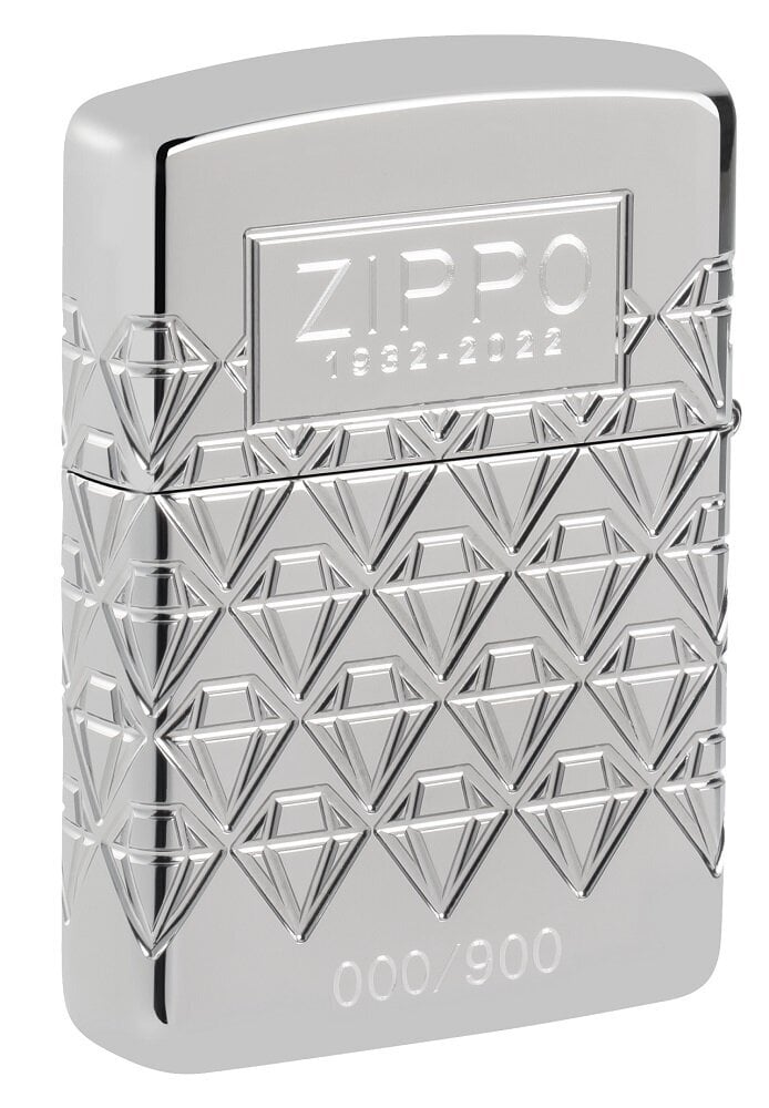 Zippo šķiltavas 48461 Armor® Zippo 90th Sterling Collectible Limited Edition cena un informācija | Šķiltavas un aksesuāri | 220.lv
