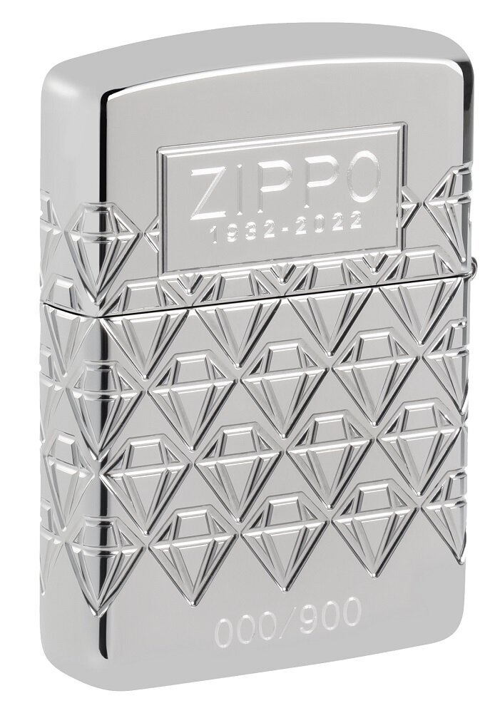 Zippo šķiltavas 48461 Armor® Zippo 90th Sterling Collectible Limited Edition cena un informācija | Šķiltavas un aksesuāri | 220.lv