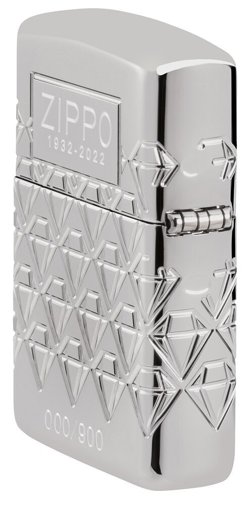 Zippo šķiltavas 48461 Armor® Zippo 90th Sterling Collectible Limited Edition cena un informācija | Šķiltavas un aksesuāri | 220.lv