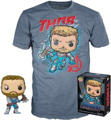 Figūriņa Funko POP! Marvel Thor + T-shirt XXL Exclusive cena un informācija | Datorspēļu suvenīri | 220.lv