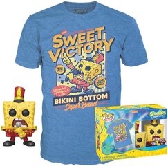 Figūriņa Funko POP! Sponge bob Squirepants + T-shirt L Exclusive cena un informācija | Datorspēļu suvenīri | 220.lv